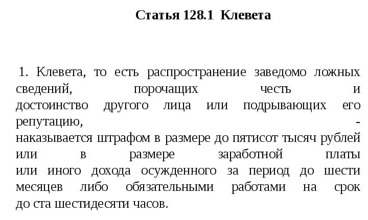 ст. 128.1